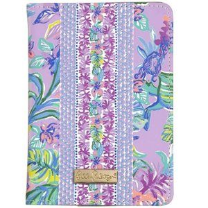 Lilly Pulitzer Passport Cover Wallet Mermaids Cove